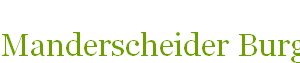 Manderscheider Burgen