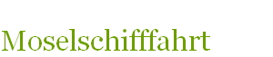 Moselschifffahrt